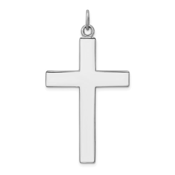 Sterling Silver Cross Pendant with Lord's Prayer – Moore's Jewelry