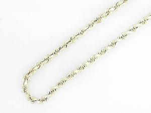 Yellow Gold 5mm Rope Chain 22"