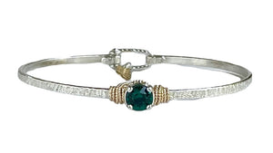 Earth Grace Birthstone Solitaire Bracelet- May