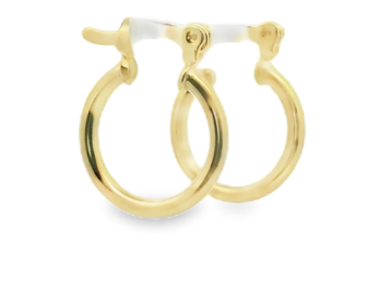 Gold Fill Tiny Hoop Earrings