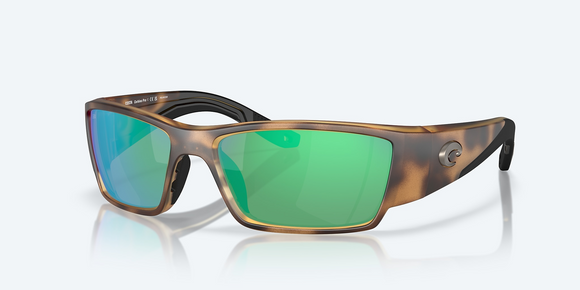 Costa Corbina Pro Matte Tortoise with Green Mirror