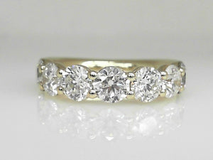 Yellow Gold Lab Grown Diamond Band