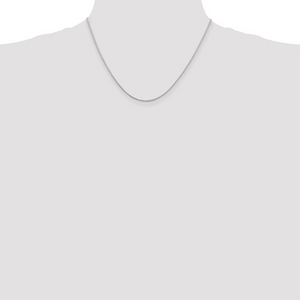 Sterling Silver 1.5mm Cable Chain 18"