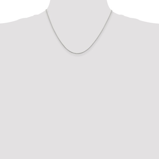 Sterling Silver 1.5mm Cable Chain 18