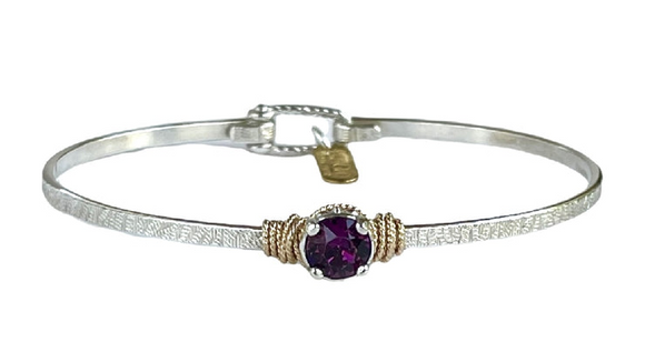 Earth Grace Birthstone Bracelet February 7