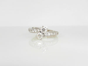 White Gold Diamond Fashion Ring