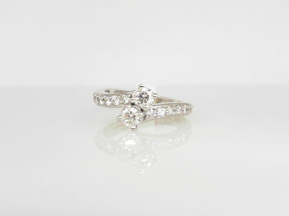 White Gold Diamond Fashion Ring