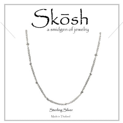 Skosh Silver Satellite Chain 20