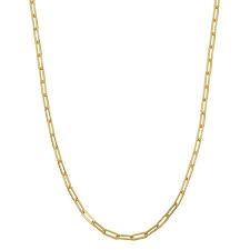 Charles Garnier Gold Paperclip Necklace