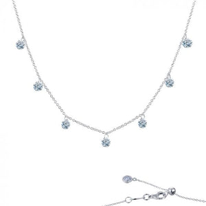 Lafonn Simulated Diamond Raindrop Necklace