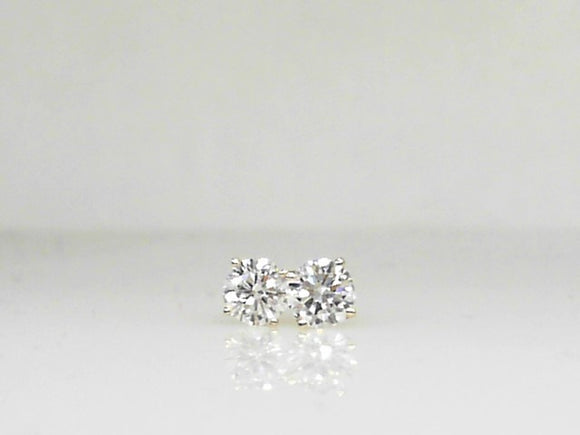 Yellow Gold Lab Grown Diamond Studs