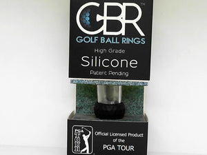 Golf Ball Rings Silicone Band Black Size 5- 50% Off