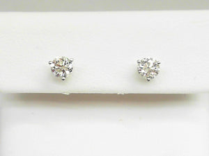 14K WG 1 CTW Matrini Studs #17302