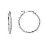 Sterling Silver Hoop Earrings