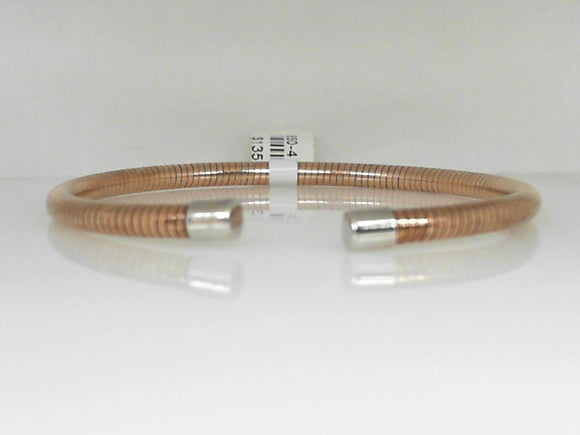 Rose Gold Coiled Cuff Bracelet