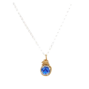 Earth Grace Birthstone Necklace- September