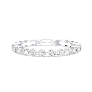 14K WG .35 CTW Diamond Band #17305