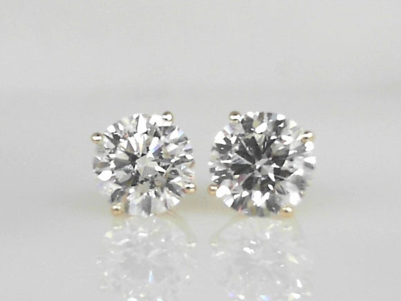 Yellow Gold Lab Grown Diamond Studs
