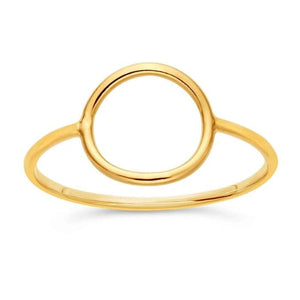 Gold Filled Stackable Open Circle Ring Size 7