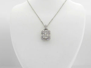 White GoldDiamond Pendant