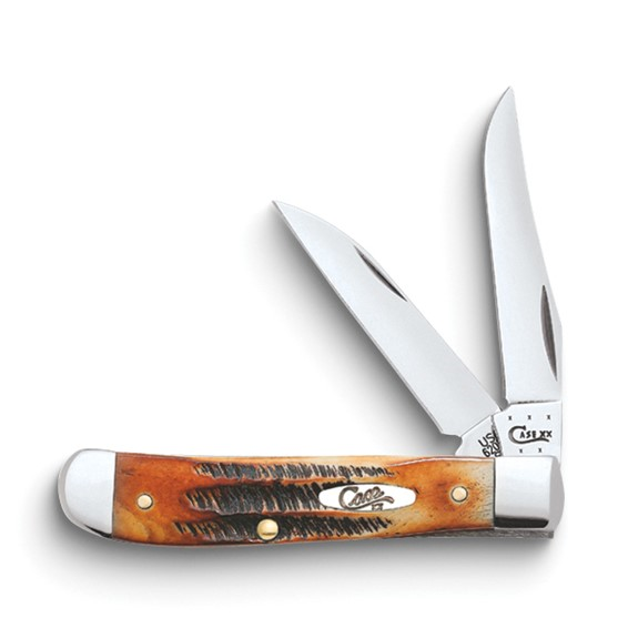 Case Bone Mini Trapper Wharncliff Blade Knife