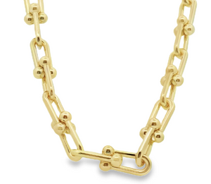 Gold Fill Chain Link Necklace