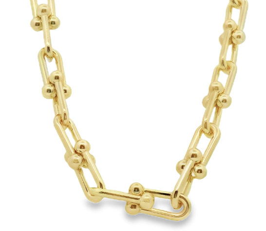Gold Fill Chain Link Necklace