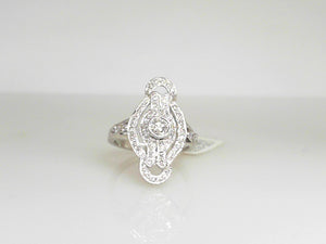 White Gold Diamond Fashion Ring with 0.50 CTW