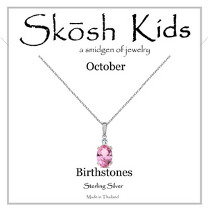 Skosh Kids October Pendant 14" Necklace
