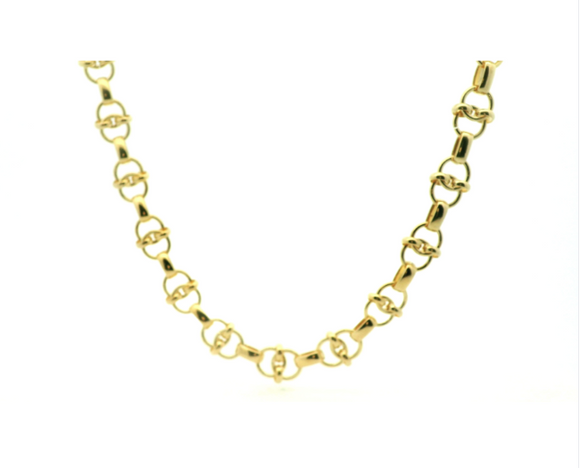 Chunky Gold Filled Link Necklace