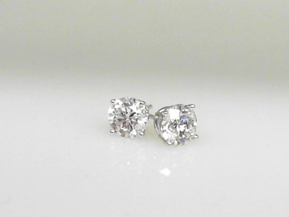 White Gold Lab Grown Diamond Studs