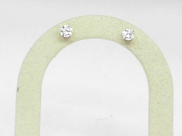 14k Yellow Gold Lab Diamond 0.85ct Stud Earrings