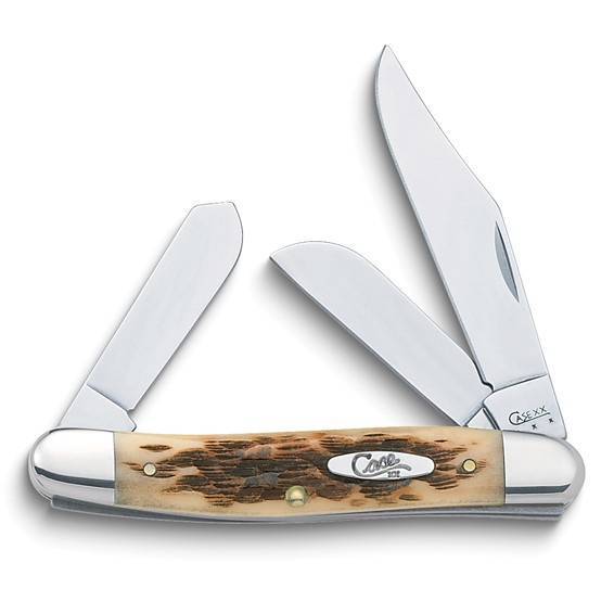Case Amber Bone Stockman Knife