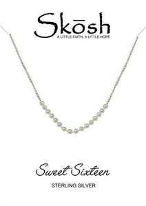 Skosh Sweet Sixteen Pearl Necklace