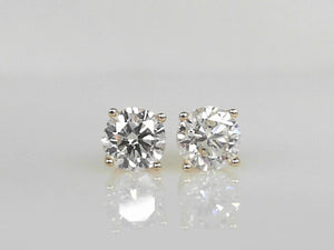 Yellow Gold Lab Grown Diamond Studs