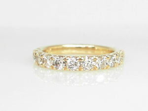 Yellow Gold Diamond Band