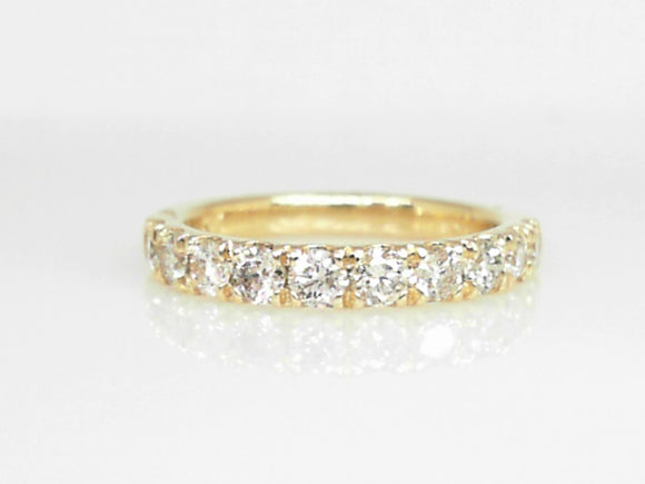 Yellow Gold Diamond Band