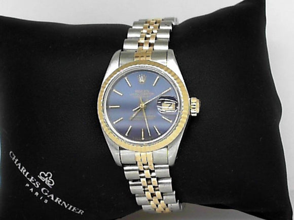 Ladies' Rolex Datejust Two-Tone with Blue Dial