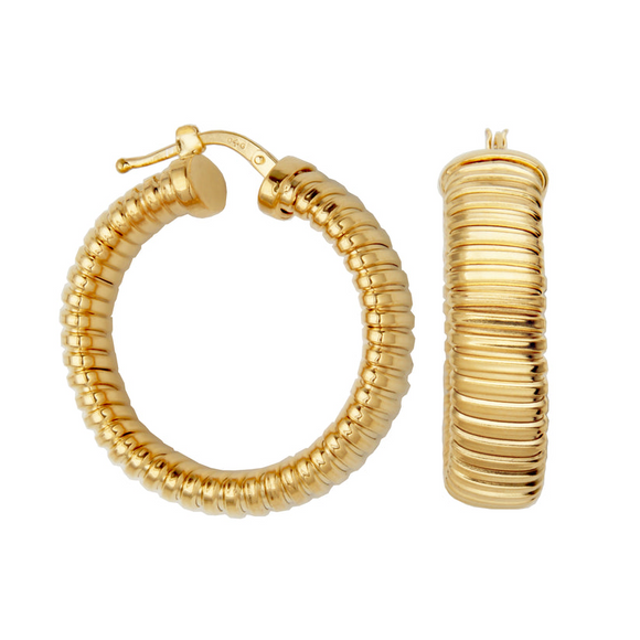 Charles Garnier Flat Medium Tube Hoops