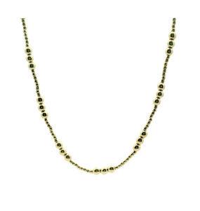 Gold Filled Bead Necklace