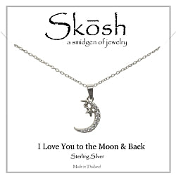 Skosh Moon and Star Necklace