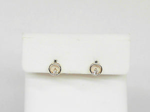 Yellow Gold Diamond Studs