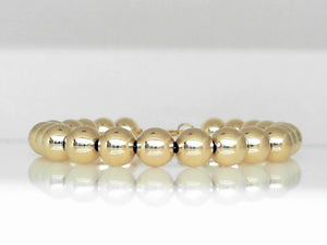 Vivi B "Blair" Gold Filled Beaded Bracelet 7"