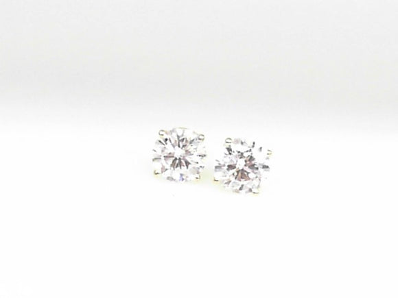 Yellow Gold Lab Grown Diamond Studs