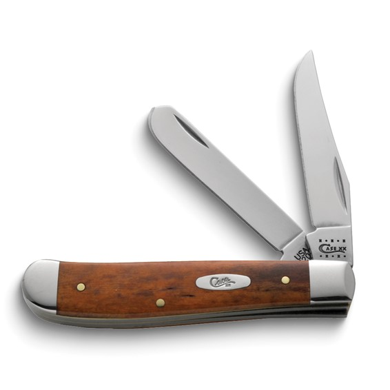 Case Smooth Chestnut Bone Mini Trapper Knife