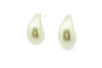 Gold Fill Pearl Tear Drop Shape Earrings