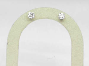 14k Yellow Gold Lab Diamond 1.11ct Stud Earrings