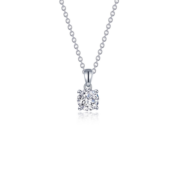 Lafonn 0.85ctw 4 Prong Solitare Necklace 20