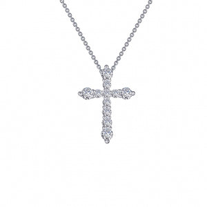 Lafonn Simulated Diamond Cross Necklace