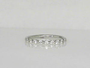 White Gold Shared Prong Diamond Band